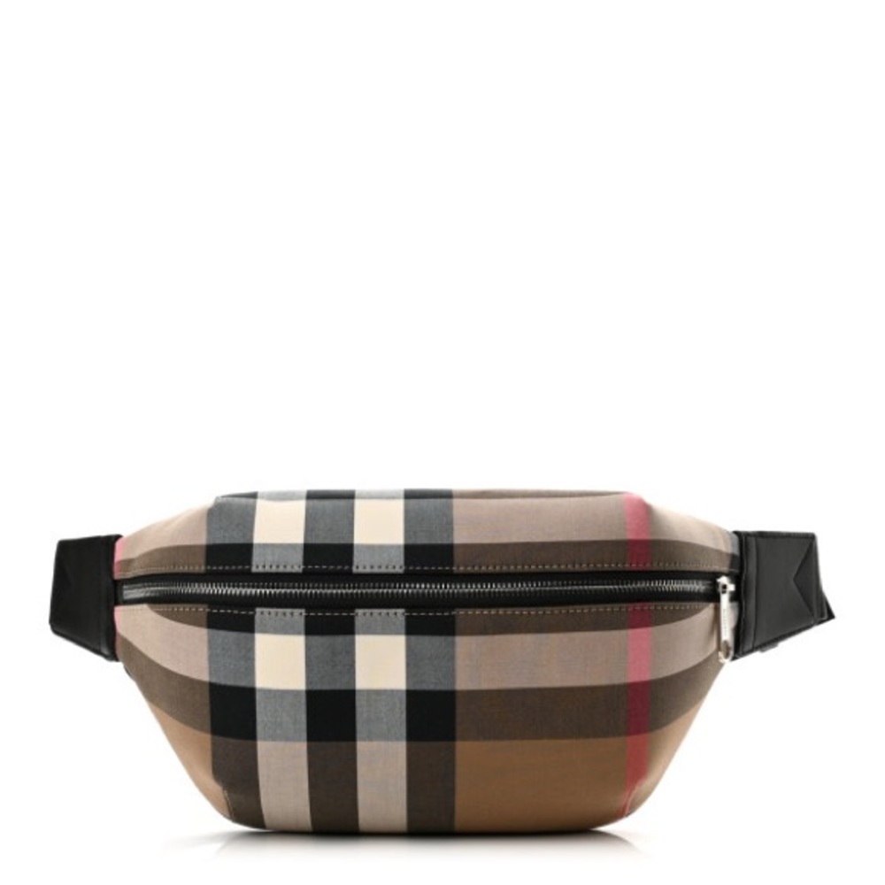 Burberry check bum bag